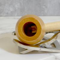 Maple Hardwood Apple Diplomat Straight Fishtail Pipe